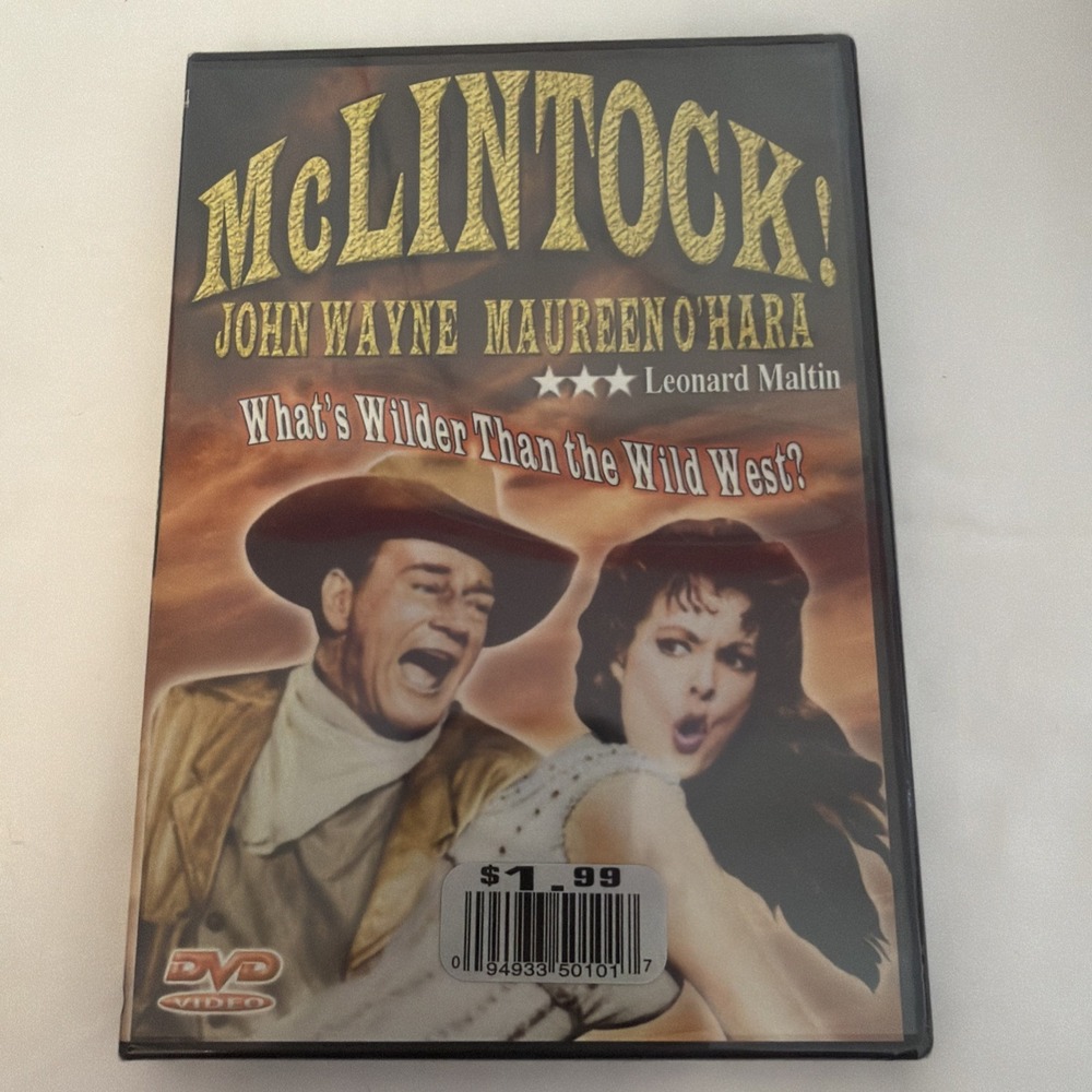McLintock (DVD, 2009) Sealed John Wayne Maureen Ohara